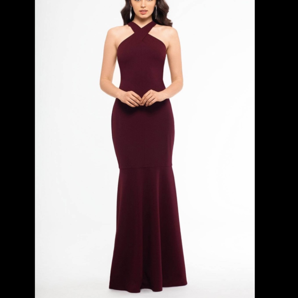 Betsy & Adam Etta Criss Cross Neck Down Sz 10